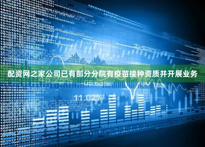 配资网之家公司已有部分分院有疫苗接种资质并开展业务