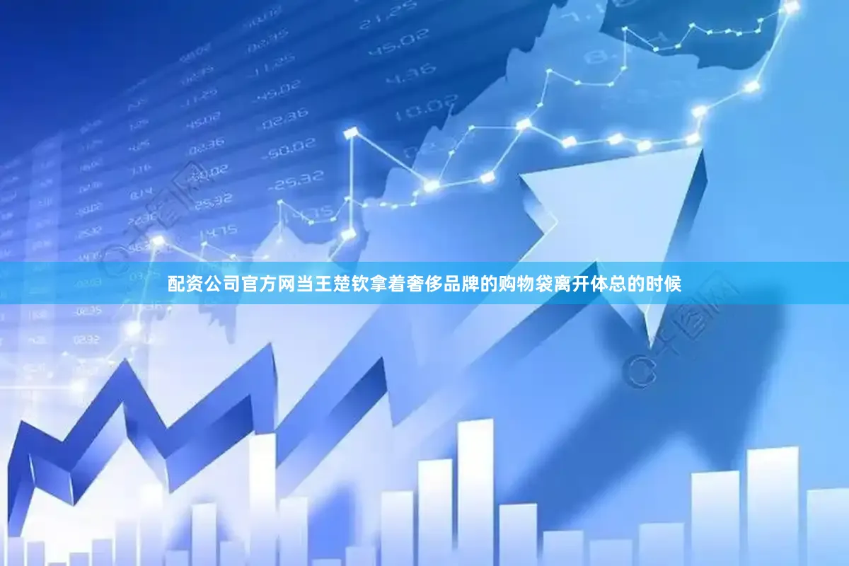 配资公司官方网当王楚钦拿着奢侈品牌的购物袋离开体总的时候